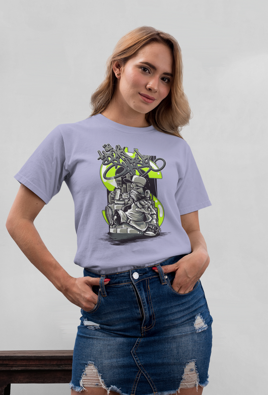 Street Sprayer Streetwear Frontside - Créateur T-shirt Unisexe Adulte SH