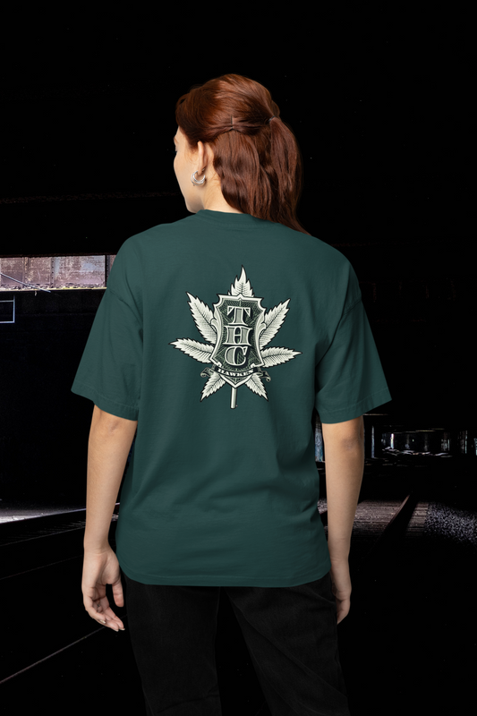 THC Streetwear Backprint - Freestyler Bio Oversized T-shirt Unisexe Adulte SH