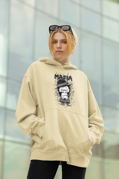 MAFIA MONKEY Streetwear Frontprint - Slammer Bio Oversized Unisexe Hoodie Adulte SH