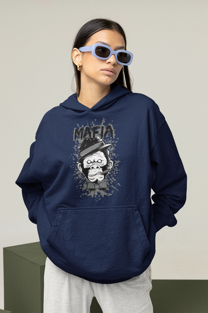 MAFIA MONKEY Streetwear Frontprint - Slammer Bio Oversized Unisexe Hoodie Adulte SH