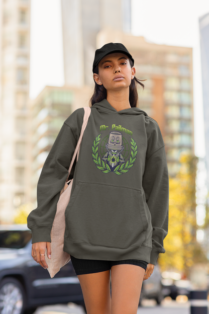 MR PAILMAN Streetwear Frontprint - Slammer Bio Oversized Unisex Hoodie para Adultos SH