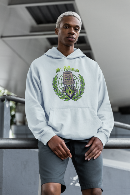 MR PAILMAN Streetwear Frontprint - Slammer Bio Oversized Unisex Hoodie para Adultos SH