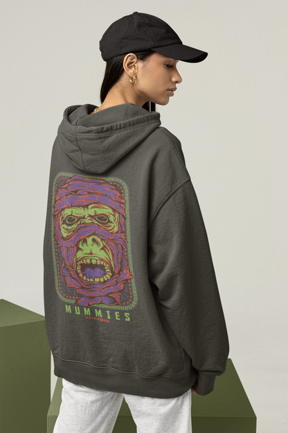 MUMMIES Warrior Streetwear - Slammer Bio Oversized Unisexe Hoodie Adulte SH