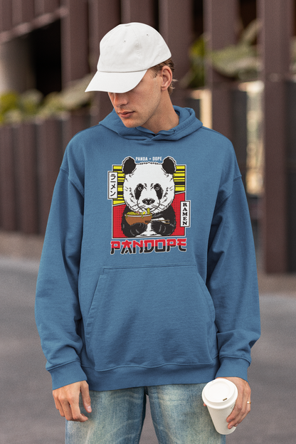 Sudadera extragrande unisex con estampado frontal PANDOPE Streetwear - Slammer Bio para adultos SH