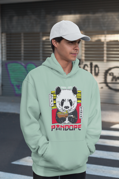 Sudadera extragrande unisex con estampado frontal PANDOPE Streetwear - Slammer Bio para adultos SH