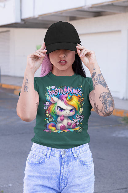PASTEL PANK URBAN STYLE Kryot Streetwear - T-shirt bio unisexe pour adultes