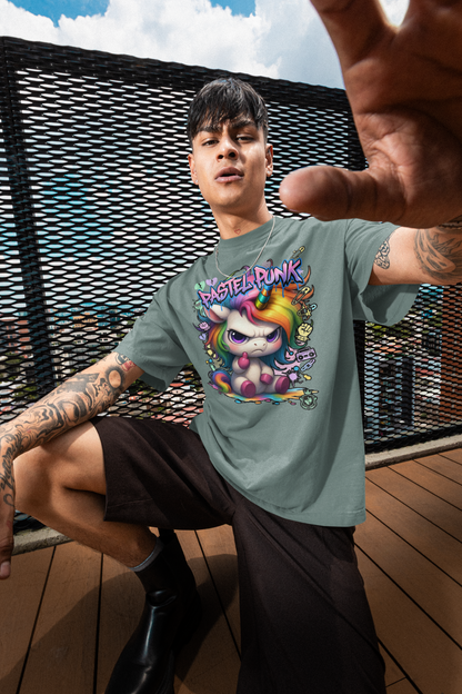 PASTEL PANK URBAN STYLE Kryot Streetwear - T-shirt bio unisexe pour adultes