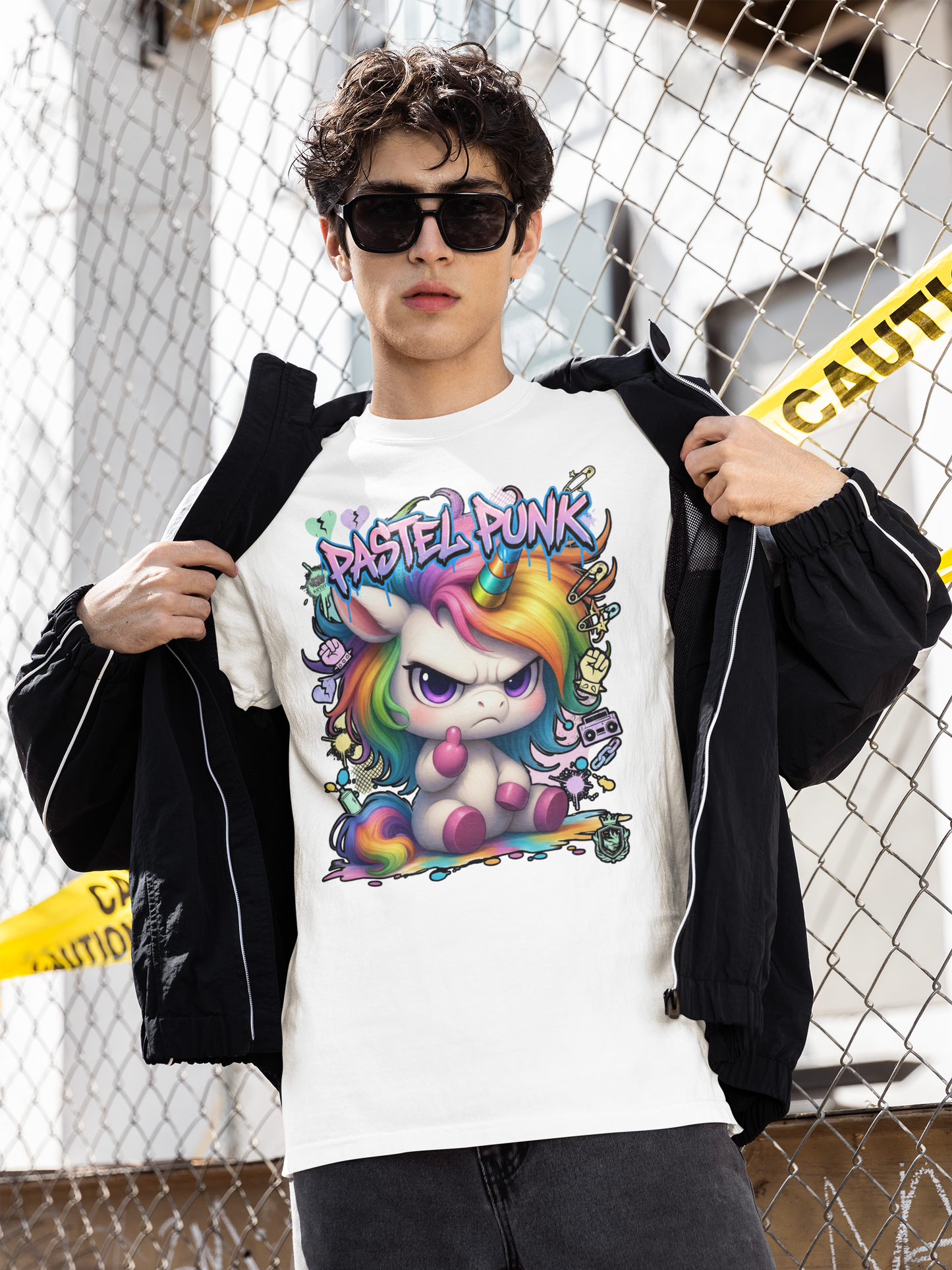 PASTEL PANK URBAN STYLE Kryot Streetwear - T-shirt bio unisexe pour adultes