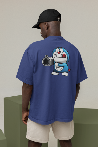 PISTOLERO Streetwear Backprint - Camiseta unisex Freestyler Bio Oversize para adulto