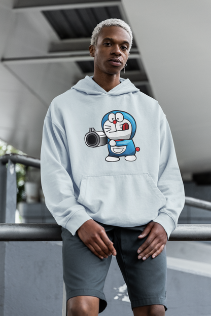 PISTOLERO Streetwear estampado frontal - Sudadera con capucha unisex extragrande orgánica Slammer para adulto