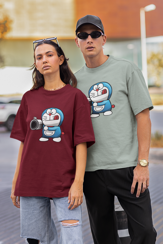 PISTOLERO Streetwear Frontprint - T-shirt unisexe ample adulte Freestyler bio SH