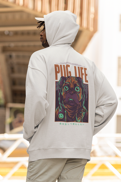 PUG LIFE Warrior Streetwear - Slammer Bio Oversized Unisexe Adulte SH