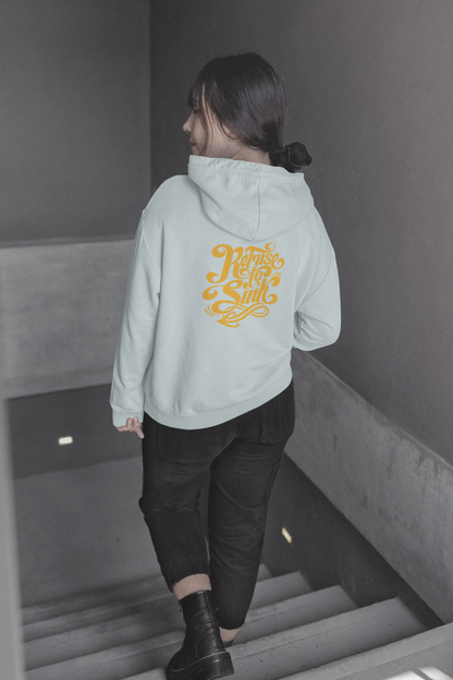 REFUSE TO SINK Streetwear Backprint - Slammer Organic Oversized Unisex Adults Hoodie SH