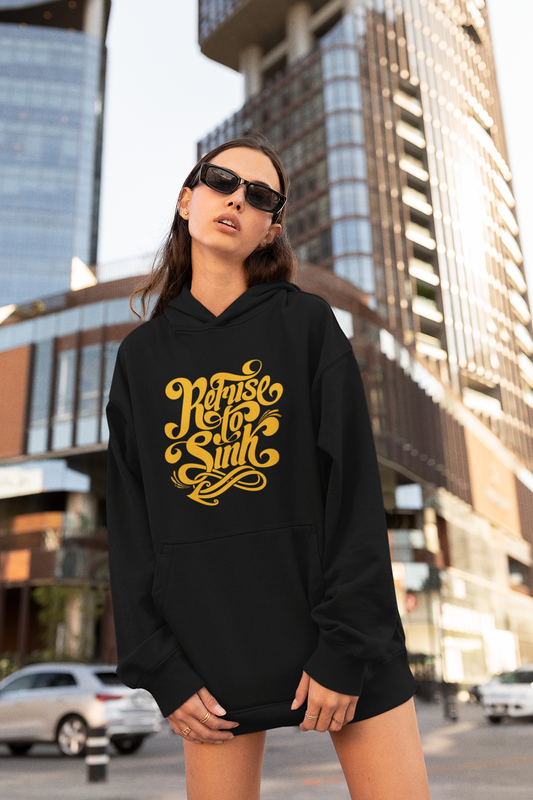 Refuse to Sinh Streetwear Frontside - Slammer Bio Oversized Unisex Hoodie Adulte SH