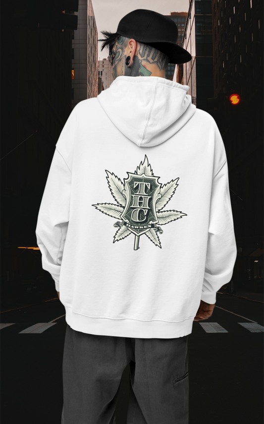 THC Streetwear Backside - Slammer Bio Oversized Unisex Hoodie Adulte SH