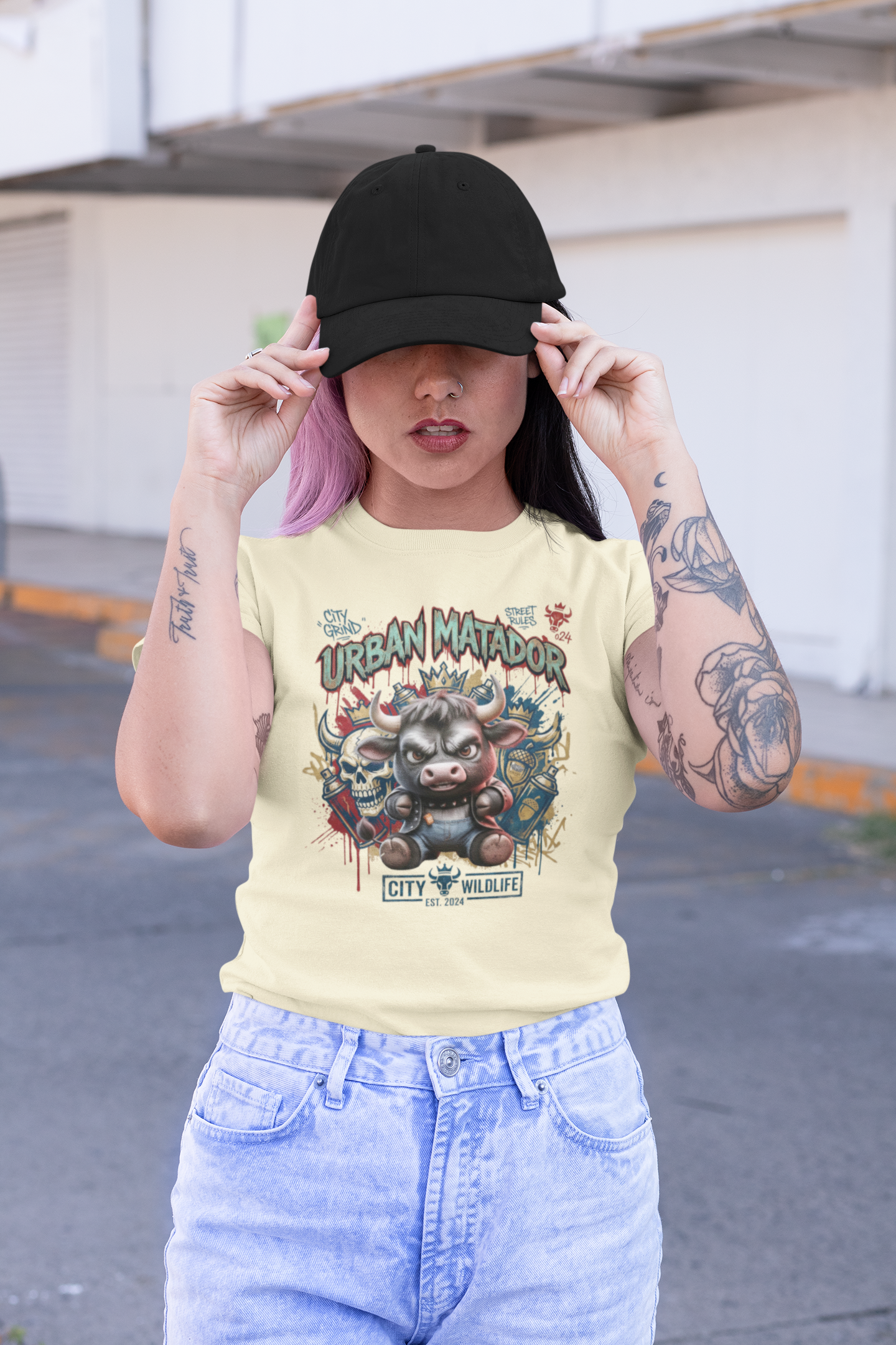 URBAN MATADOR TORRO Kryot Streetwear - Creator Unisex Organic T-Shirt Adult SH