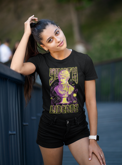 YOUTH LIBERTE Streetwear Frontside - T-shirt unisexe adulte Creator SH