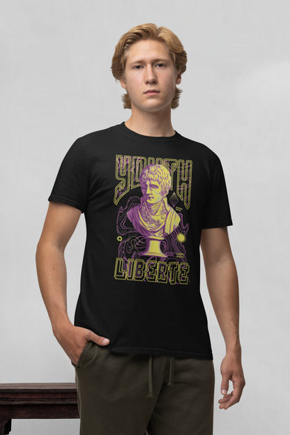 YOUTH LIBERTE Streetwear Frontside - T-shirt unisexe adulte Creator SH