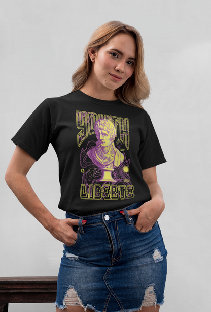 YOUTH LIBERTE Streetwear Frontside - T-shirt unisexe adulte Creator SH