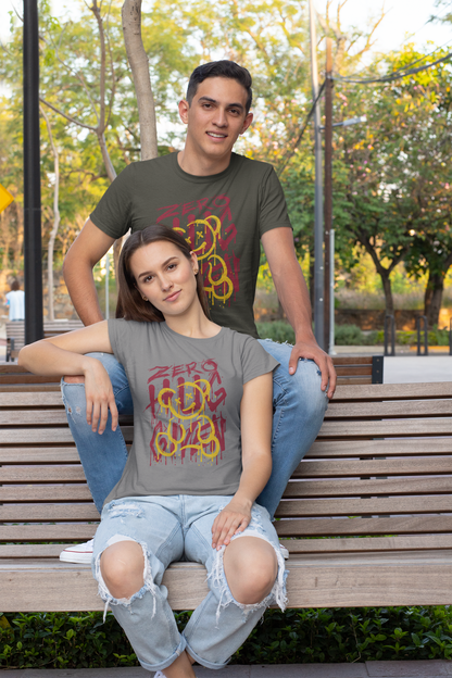 KRYOT Zero Hug Given Front T-Shirt Frontprint - Unisex Bio-Baumwolle T-Shirt 180 GSM