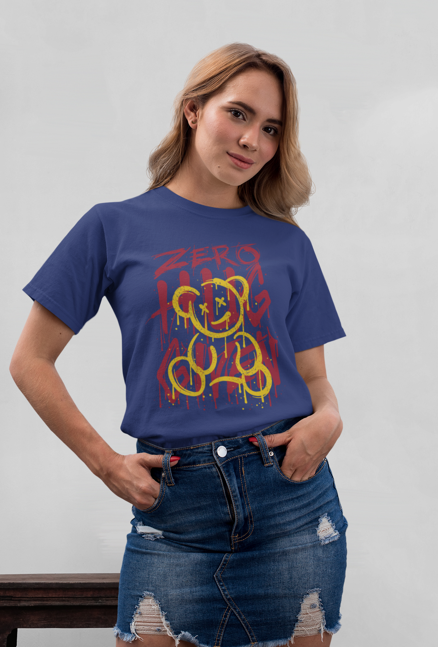 KRYOT Zero Hug Given Front T-Shirt Frontprint - Unisex Bio-Baumwolle T-Shirt 180 GSM