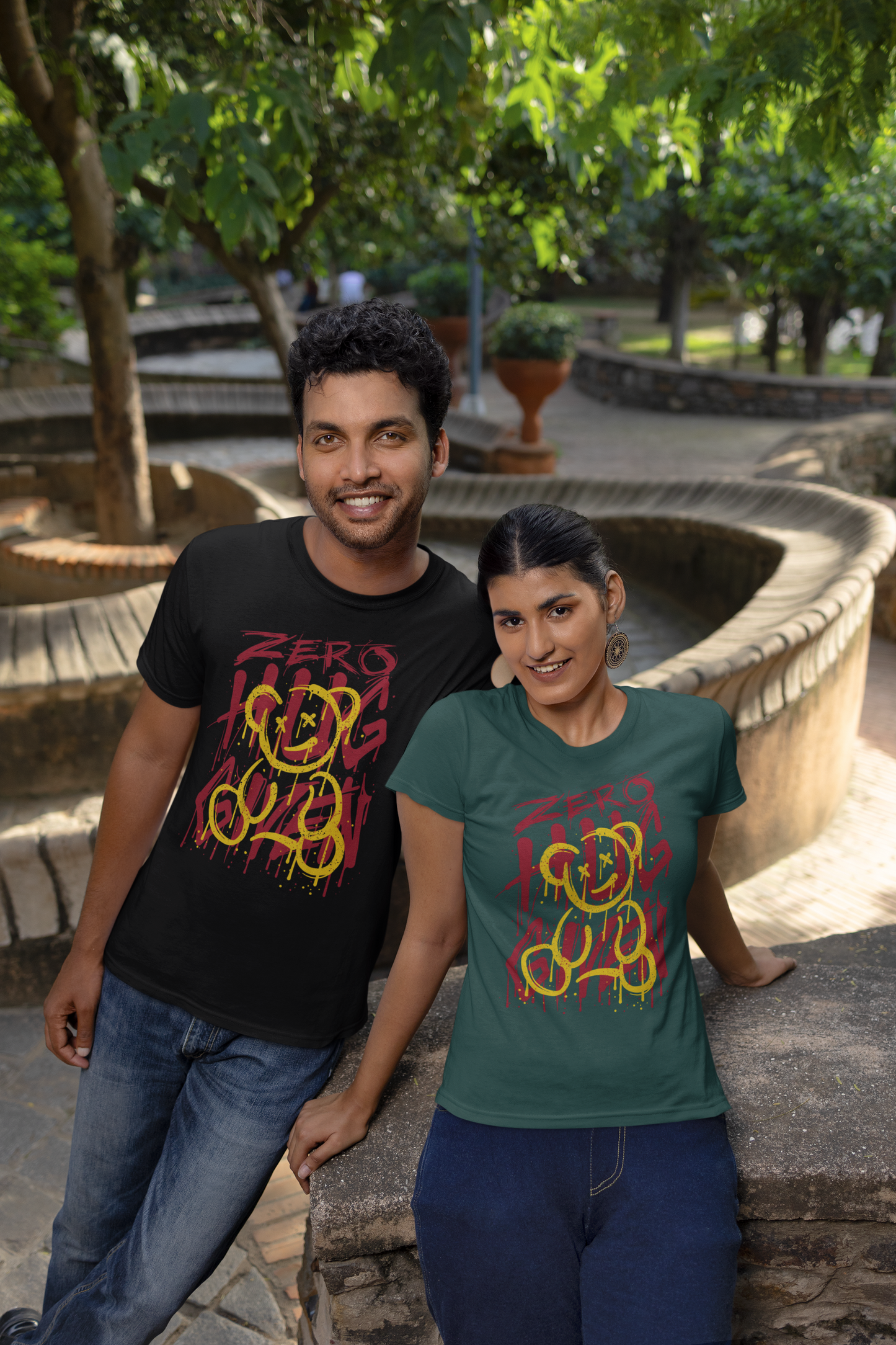 KRYOT Zero Hug Given Front T-Shirt Frontprint - Unisex Bio-Baumwolle T-Shirt 180 GSM